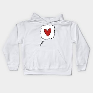 Love Thoughts Kids Hoodie